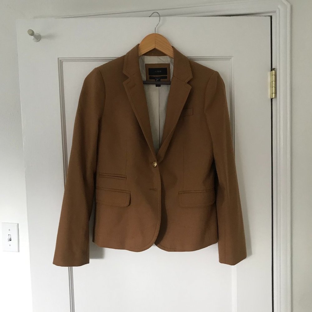 Beautiful camel colored J.Crew Blazer Sz 6